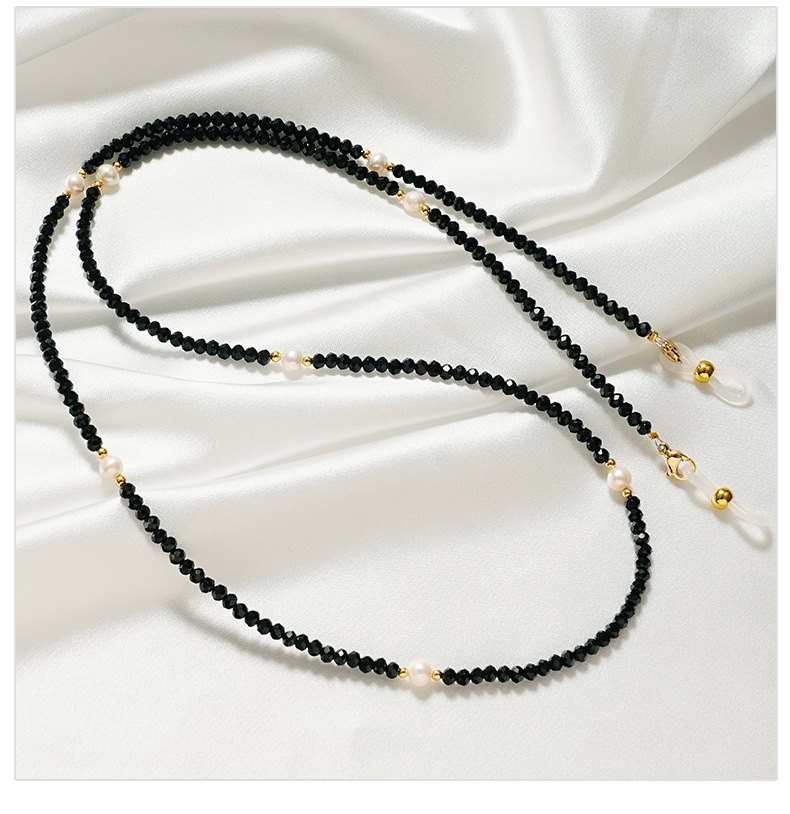 Sunglass Retainer Cord - เพิร์ลคริสตัลแว่นตาผู้หญิงแฟชั่นแว่นตากันแดดแว่นตาอ่านหนังสือแขวนแขวนเชือกออกแบบที่เรียบง่าย