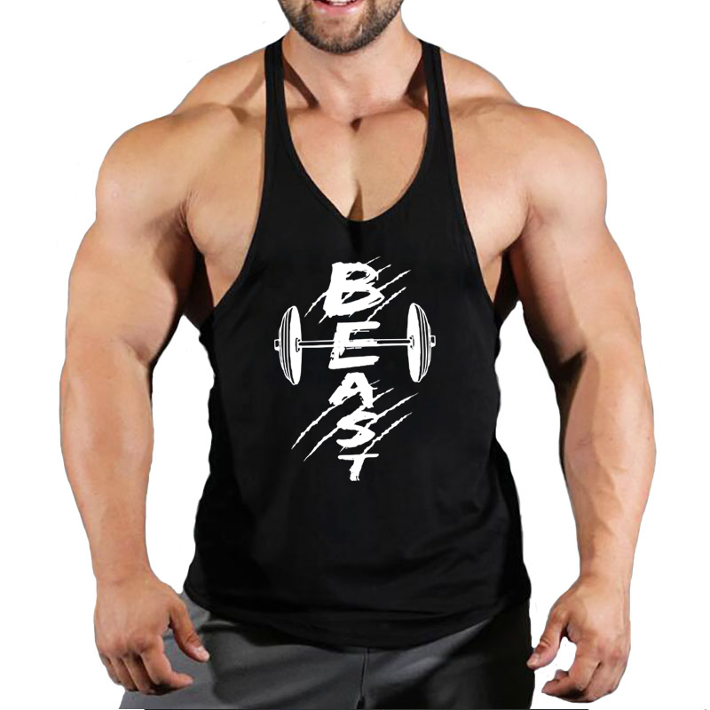 Tank Top Muscle - ฤดูร้อนฟิตเนส Tank Top Men เพาะกาย 2023
