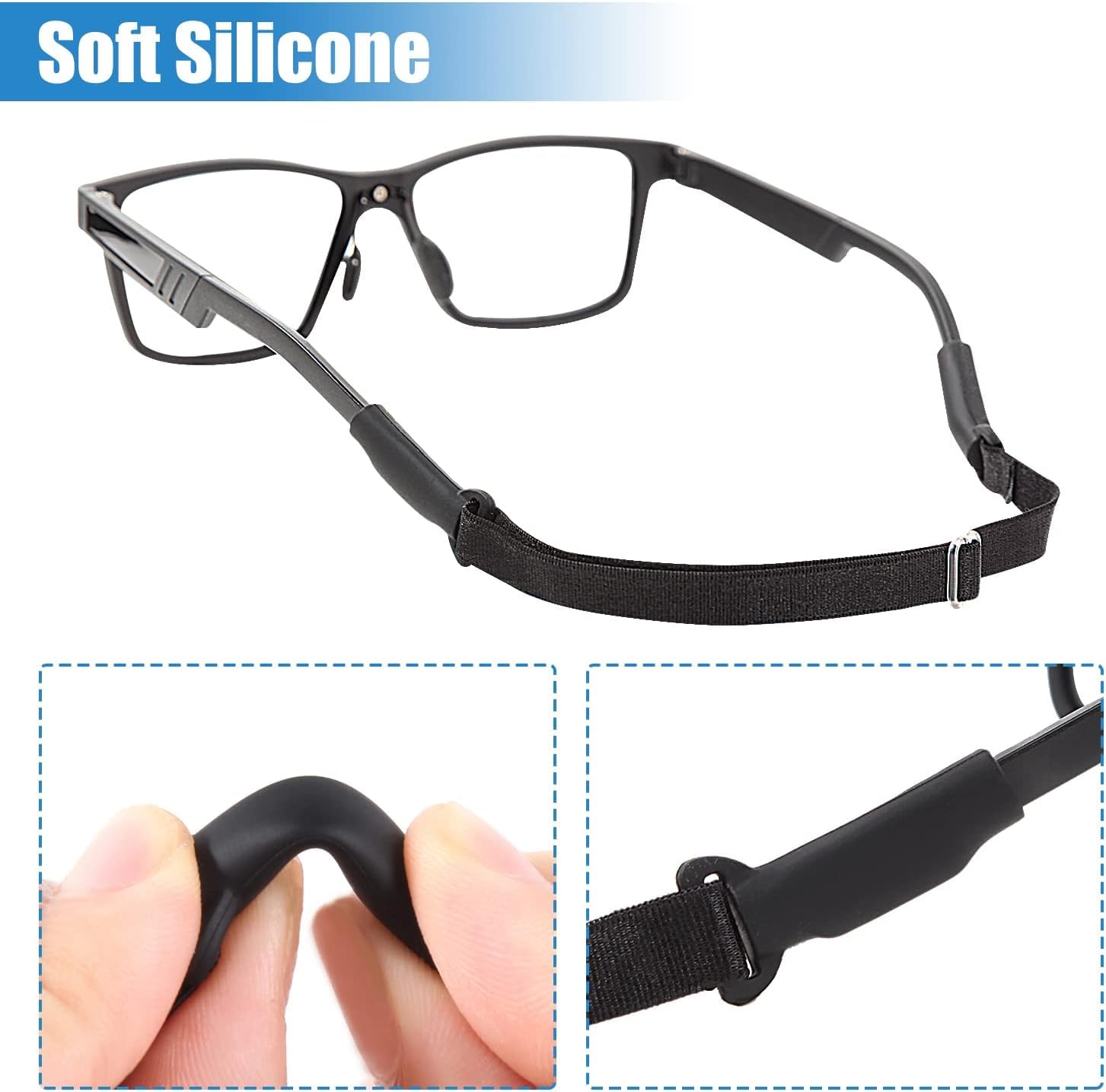 สายรัดแว่นตาสำหรับผู้ใหญ่ 4 ชิ - Sunglass Retainer Cord บทวิจารณ์และราคา