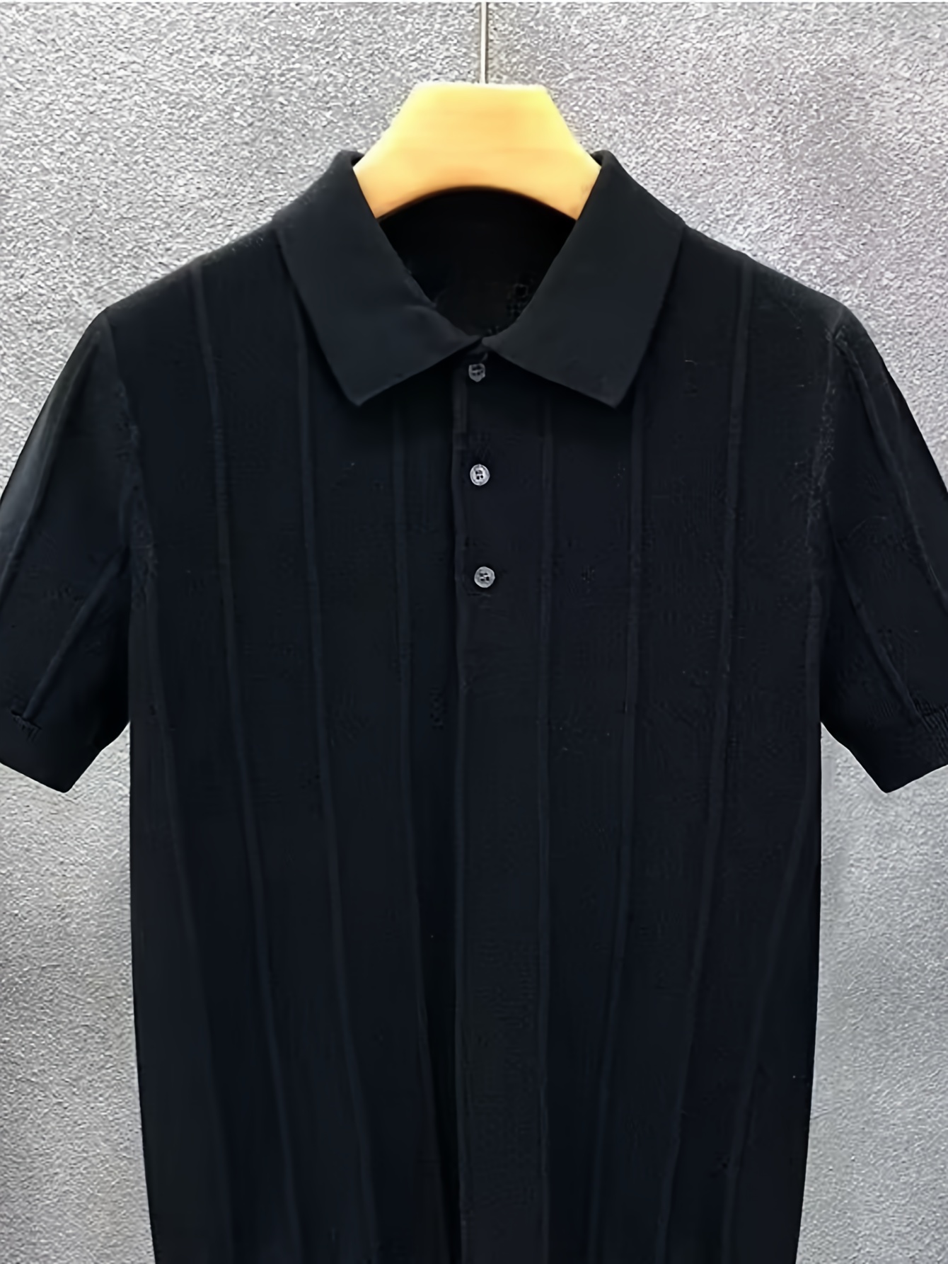 เสื้อโปโลแขนสั้นลายทางแนวตั้งส - Polo Shirt Pique บทวิจารณ์และราคา