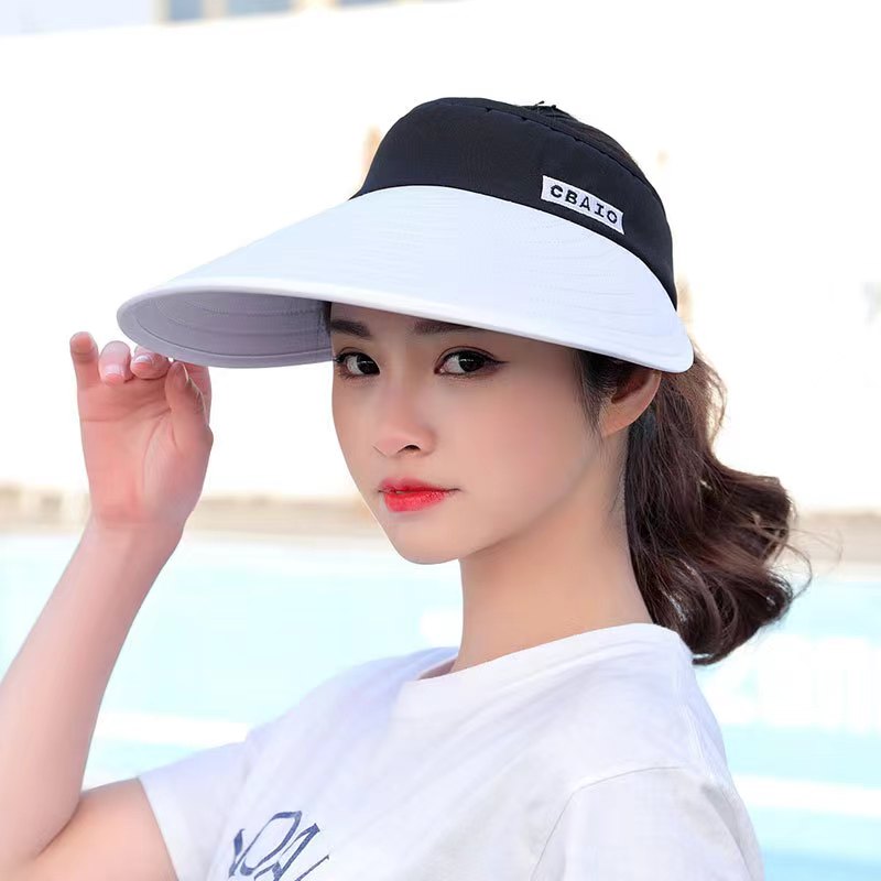 2024ใหม่หมวกปีกกว้างกระบังแสงส - Packable Hat Nylon บทวิจารณ์และราคา