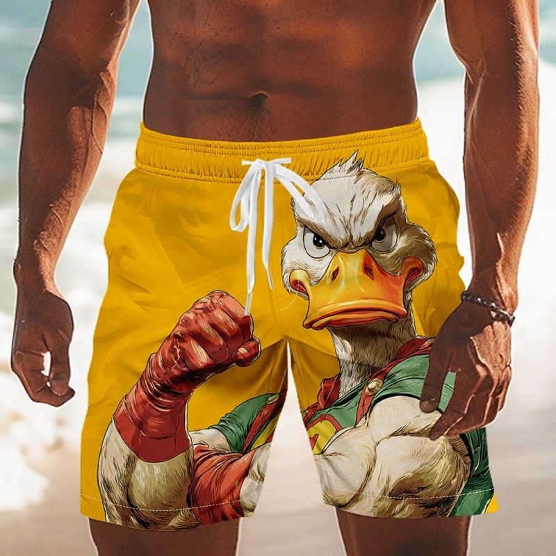 กางเกงว่ายน้ำลายการ์ตูนเป็ดสุด - Trunks Board Surf บทวิจารณ์และราคา