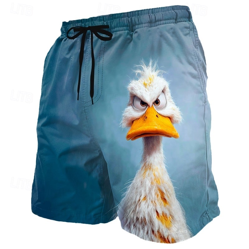 กางเกงว่ายน้ำลายการ์ตูนเป็ดสุด - Trunks Board Surf บทวิจารณ์และราคา