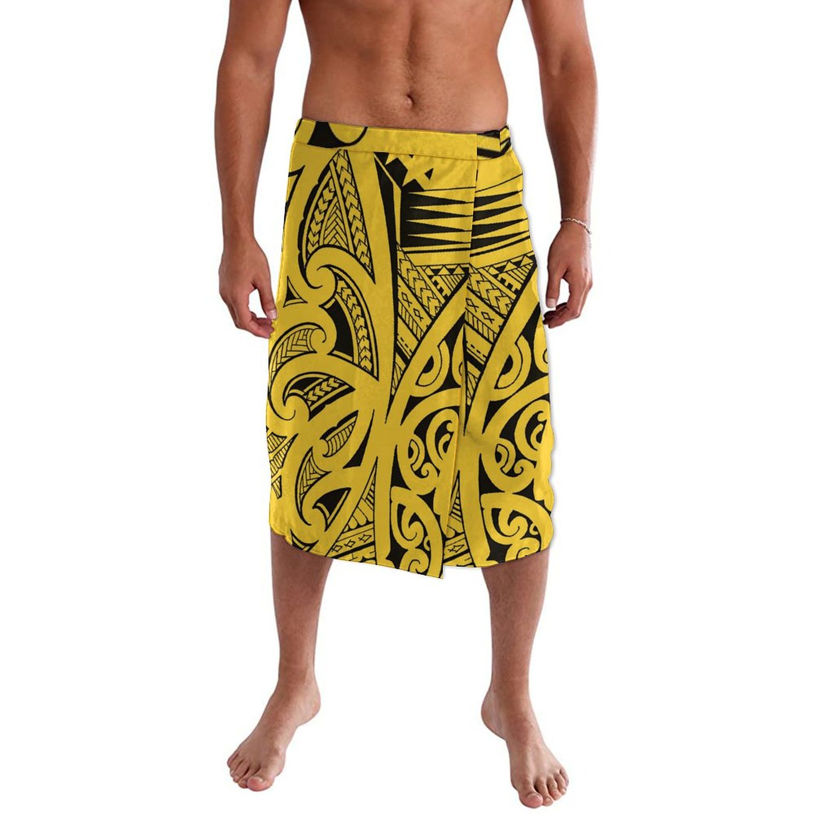 ฮาวายสไตล์ชาติพันธุ์ผู้ชายชุด  - Sarong Men Wrap บทวิจารณ์และราคา