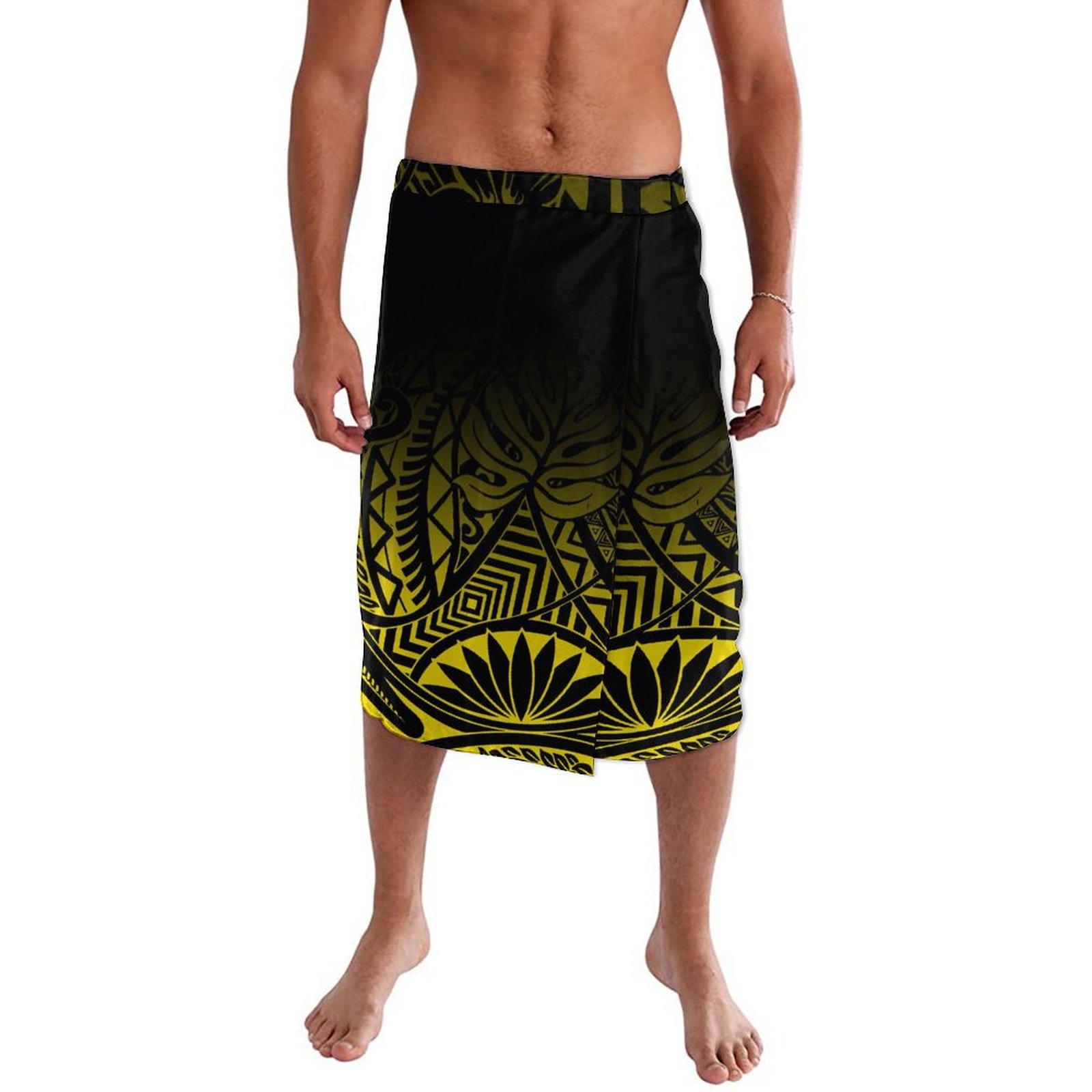 Hot ฮาวายสไตล์ชาติพันธุ์ผู้ชาย - Sarong Men Wrap บทวิจารณ์และราคา