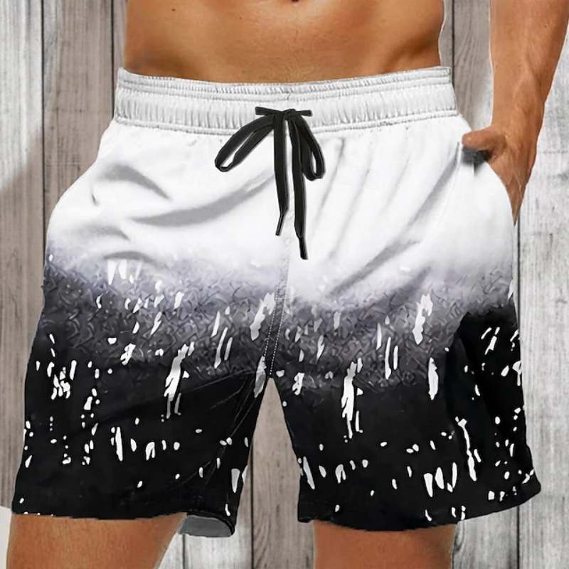 Gradient กราฟิกที่มีสีสันกางเก - Trunks Board Surf บทวิจารณ์และราคา
