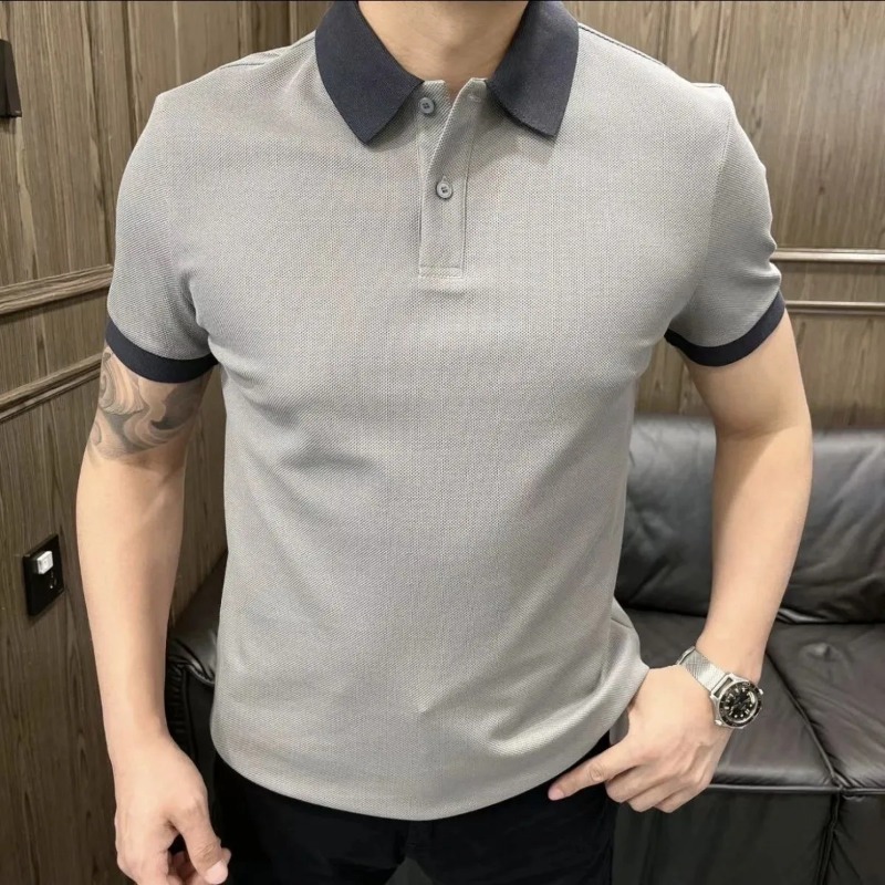 เสื้อโปโลผู้ชายไซส์ใหญ่ ผ้าปิเ - Polo Shirt Pique บทวิจารณ์และราคา