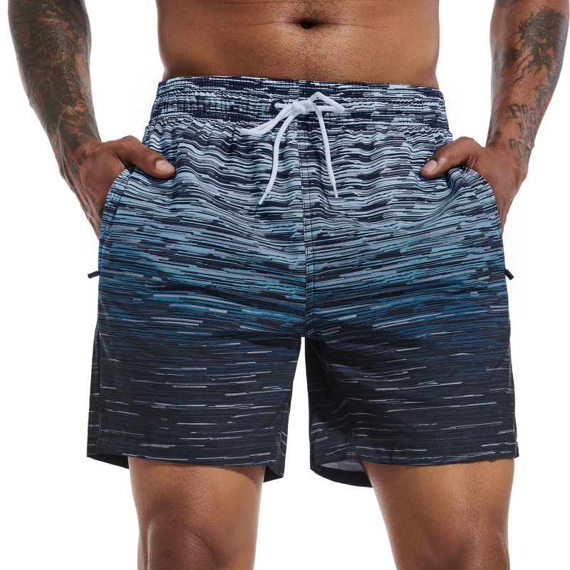 กางเกงว่ายน้ำลายกราฟิกออมเบรทั - Trunks Board Surf บทวิจารณ์และราคา