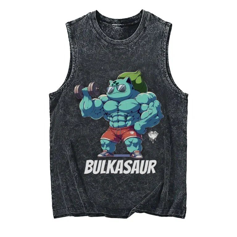 เสื้อกล้ามลายพิมพ์โปเกมอน ปิกา - Tank Top Muscle บทวิจารณ์และราคา