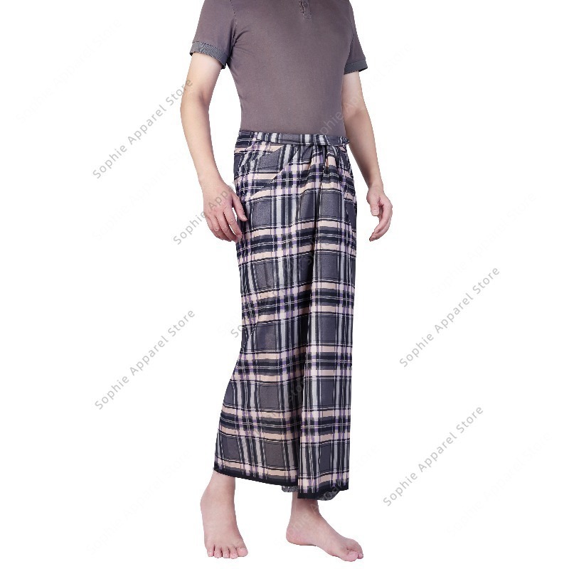 กระโปรงบาติกแบบพันรอบตัวสำหรับ - Sarong Men Wrap บทวิจารณ์และราคา