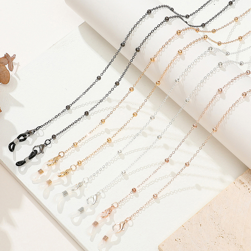 สายคล้องแว่นตาแฟชั่นโลหะอเนกปร - Sunglass Retainer Cord บทวิจารณ์และราคา