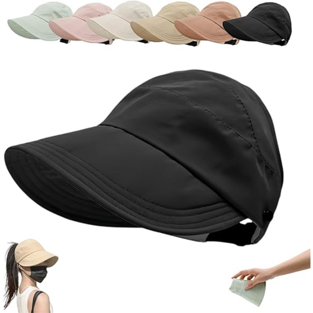 หมวกกันแดดสำหรับผู้หญิง ปีกกว้ - Packable Hat Nylon บทวิจารณ์และราคา