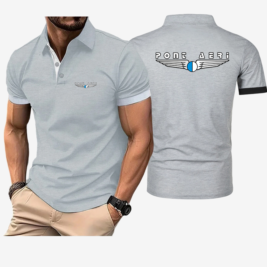 เสื้อโปโลผู้ชาย ดิสโก้ โลโก้ ป - Polo Shirt Pique บทวิจารณ์และราคา